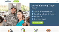 Desktop Screenshot of dreamautoloan.com